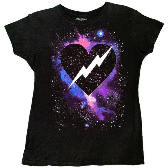 GALAXY Print Matching Co-ord T-Shirt and Stretch Leggings - Picture 2 of 9